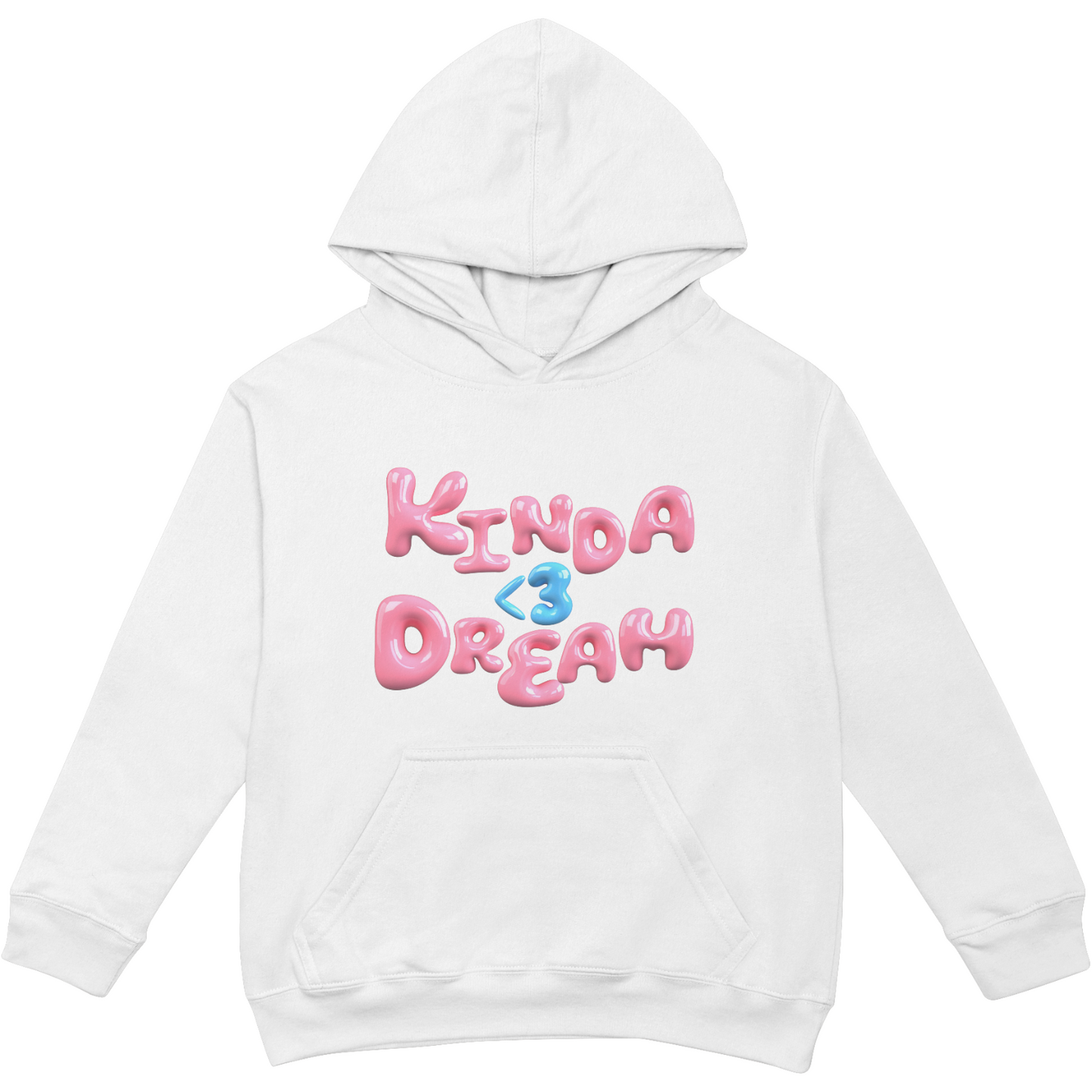 KD GLOSSY HOODIE - AZZURRO