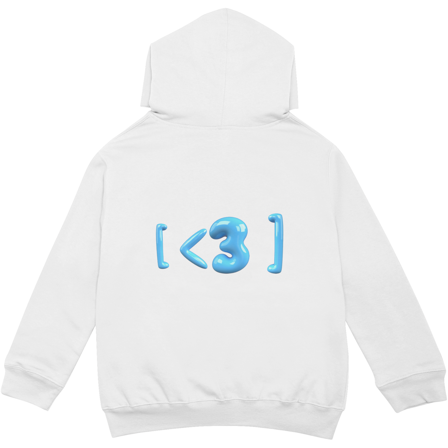 KD GLOSSY HOODIE - AZZURRO